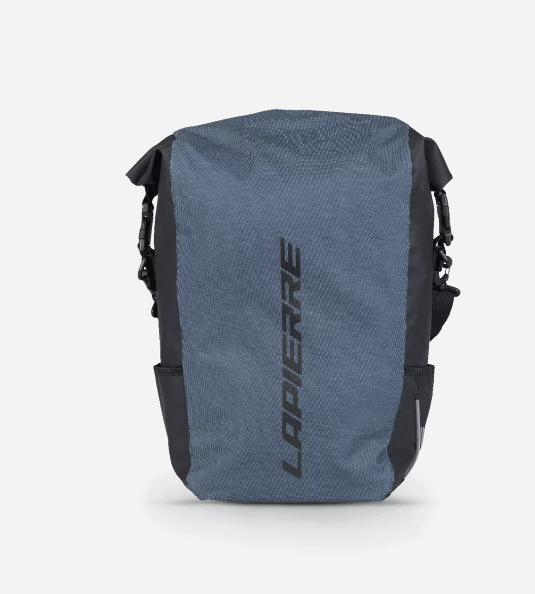 lybstes fahrradtasche LAPIERRE Fahrradtasche RollTop SingleBag in grau – cult.bike