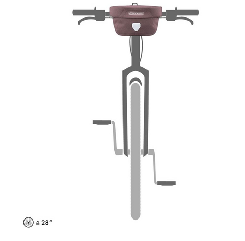 ORTLIEB Lenkertasche Ultimate Urban 5L ash rose