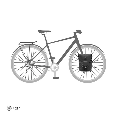 ORTLIEB Fahrradtasche Sport-Roller High-Vis QL2.1 black refl.