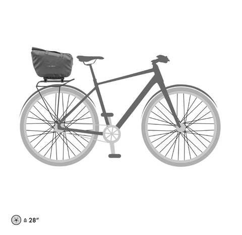 ORTLIEB Fahrradtasche Trunk Bag RC Urban pepper