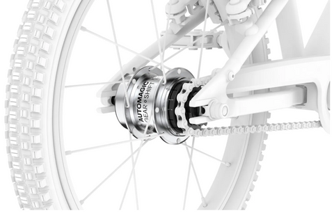 WOOM Kinderrad GO 3 Automagic (4-6 Jahre / 105-120cm)