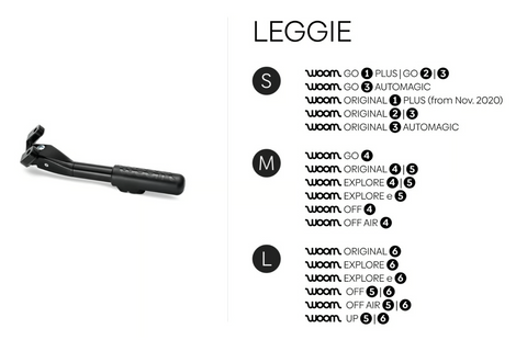 WOOM Seitenständer Leggie