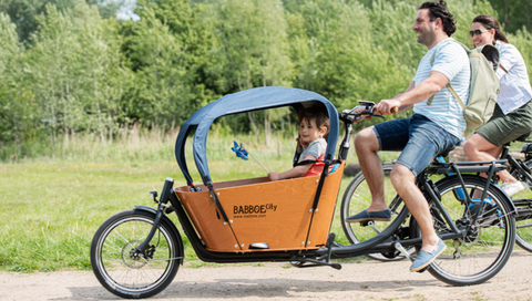 BABBOE Sonnenverdeck Modell City - blau