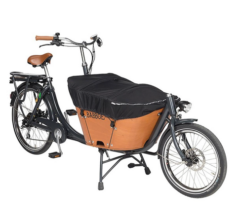 BABBOE Mini Regenschutzplane schwarz