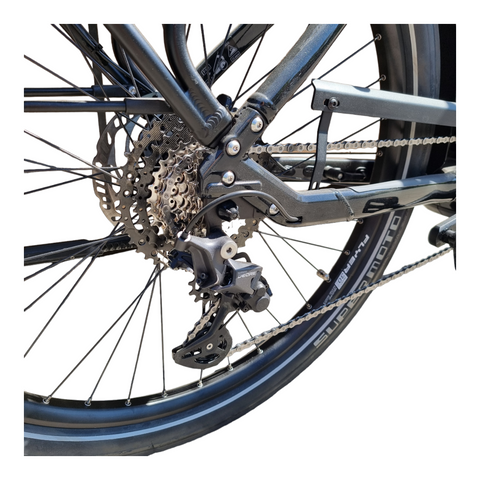 Fahr mit Stil und Komfort dank dem Flyer Upstreet 7.10 - das E-Bike der Extraklasse!