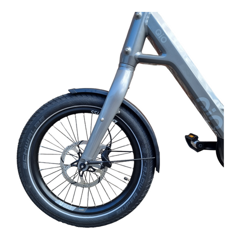Klein aber oho: Qio EINS P-R Das Flaggschiff der Kompakt E-Bikes von QiO überzeugt auf ganzer Linie!