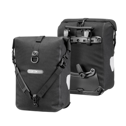 ORTLIEB Fahrradtasche Sport-Roller High-Vis QL2.1 black refl.