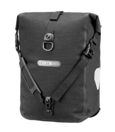 ORTLIEB Fahrradtasche Sport-Roller High-Vis QL2.1 black refl.