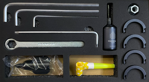 Vanmoof SX3 Toolbox inkl. Ladegerät