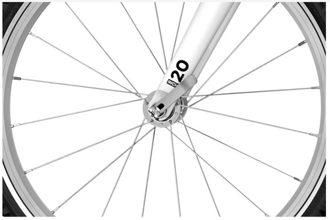 WOOM Kinderrad GO 4 (6-8 Jahre / 115-130cm)