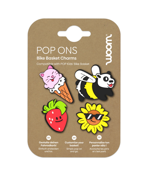 WOOM Fahrradkorb-Anstecker POP ONS