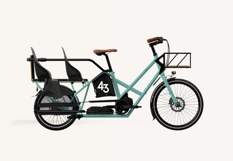 BIKE43 Longtail - bis zu vier Kinder