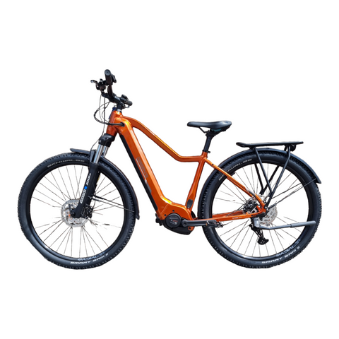 Der Hingucker auf zwei Rädern: Das Greens Corwen F750 in dark orange!