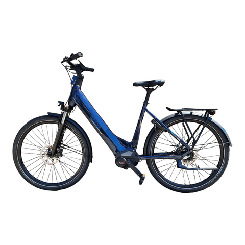 Erlebe pures Fahrvergnügen mit dem Green's Bromley R750 Elektro City Bike - Power pur dank 750Wh Akku!