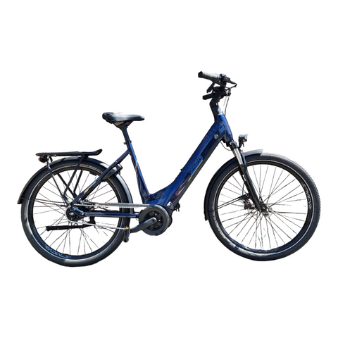 Erlebe pures Fahrvergnügen mit dem Green's Bromley R750 Elektro City Bike - Power pur dank 750Wh Akku!