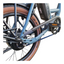 Urban Blue und braune Komponenten – So stylisch kann ein E-Bike sein! Entdecke das I:SY XXL N3.8 ZR B!