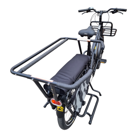 „Platzwunder auf zwei Rädern: Entdecken Sie das Geheimnis des Xtracycle RFA für stressfreies Fahren mit Kindern!“