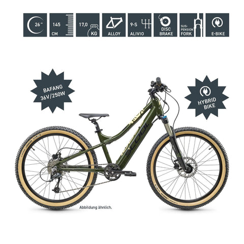 S'COOL e-troX race Kinder eBike